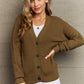 Everyday Favorite V-Neck Cardigan in Olive