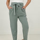Pin Tuck Linen Pants