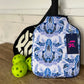 PREORDER: Pickleball Paddle Cover in Blue Motif
