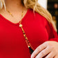 Boho Beads + Tassels Necklace