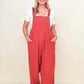 Wide Leg Jumpsuit With Pockets