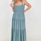 Seize The Day Smocked Tiered Maxi Dress