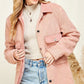 PREORDER: Vail Sherpa Jacket in Pink