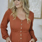 New Colors! Button Up Long Sleeve Dress (Only Ships to US)