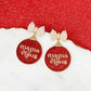 PREORDER: Mama Claus Dangle Earrings