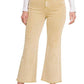 Zenana Acid Wash High Waist Frayed Hem Cropped Jeans - Multiple Colors