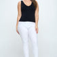 Yelete Short Version-Reversible V Neckline Seamless Tank
