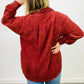 Oversized Corduroy Button Front Shacket