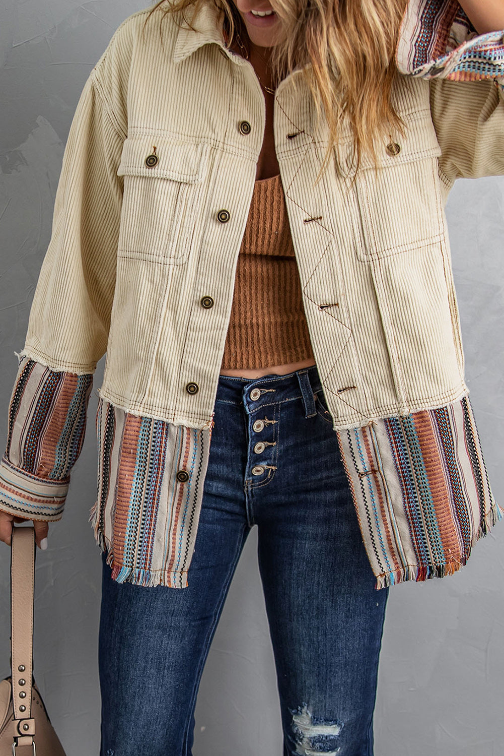 Dare To Be Corduroy Shacket