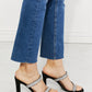 Rhinestone Block Heel Sandal in Black