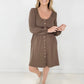 New Colors! Button Up Long Sleeve Dress (Only Ships to US)