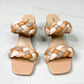Maya Braided Heels in Nude