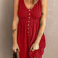 Sleeveless Button Down Mini Dress
