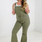 Judy Blue High Waist "Control Top" with Release Hem Retro Flare Overall