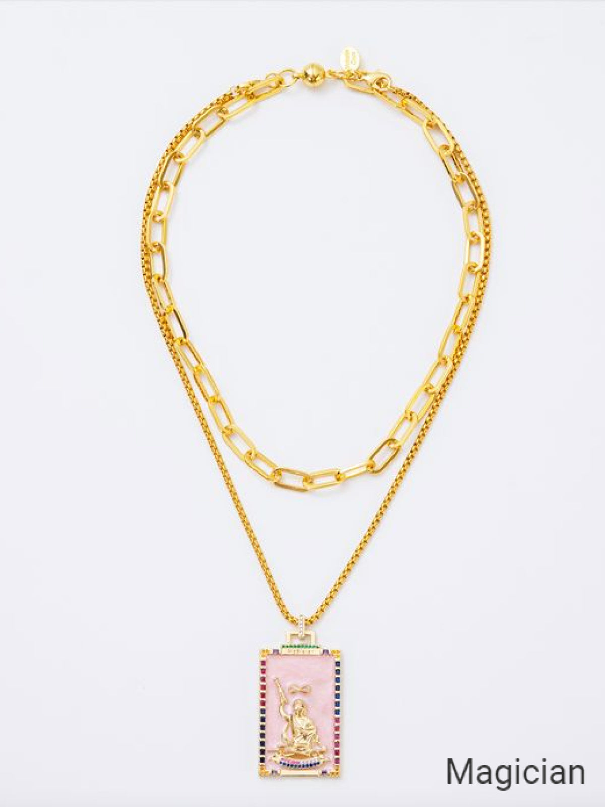 Melania Fortune Tarot Cards Pendant Necklace