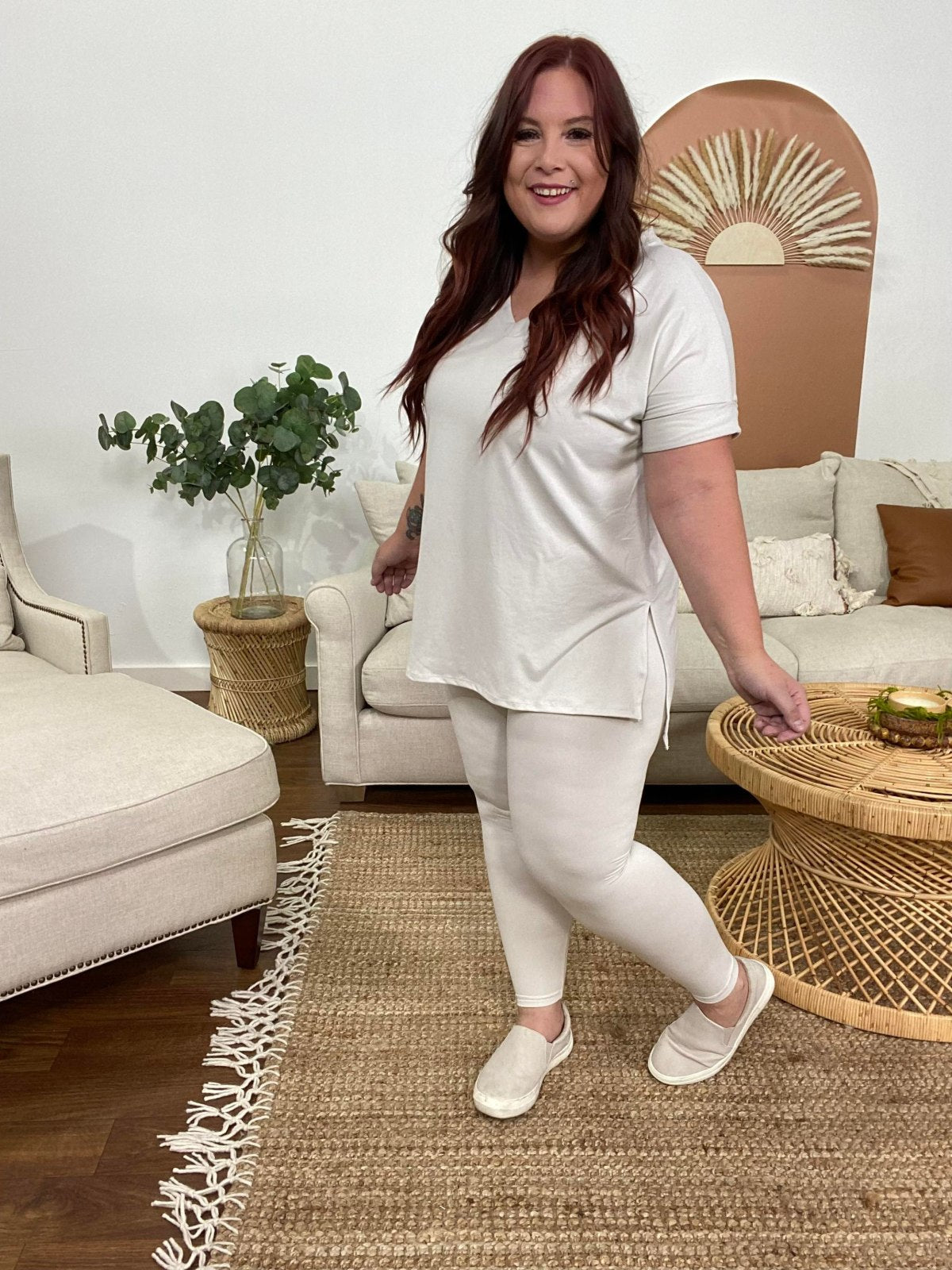 Microfiber Loungewear Set - Multiple Colors