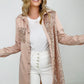 "All that Glitters" Sequin Buttoned Down Shirt Dress