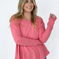 Solid Cotton Jersey Loose Fit Top (Multiple Colors)