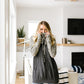 Cheetah Cowl Neck Pullover