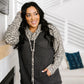 Cheetah Cowl Neck Pullover