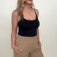 Casual Smocked High Waist Shorts