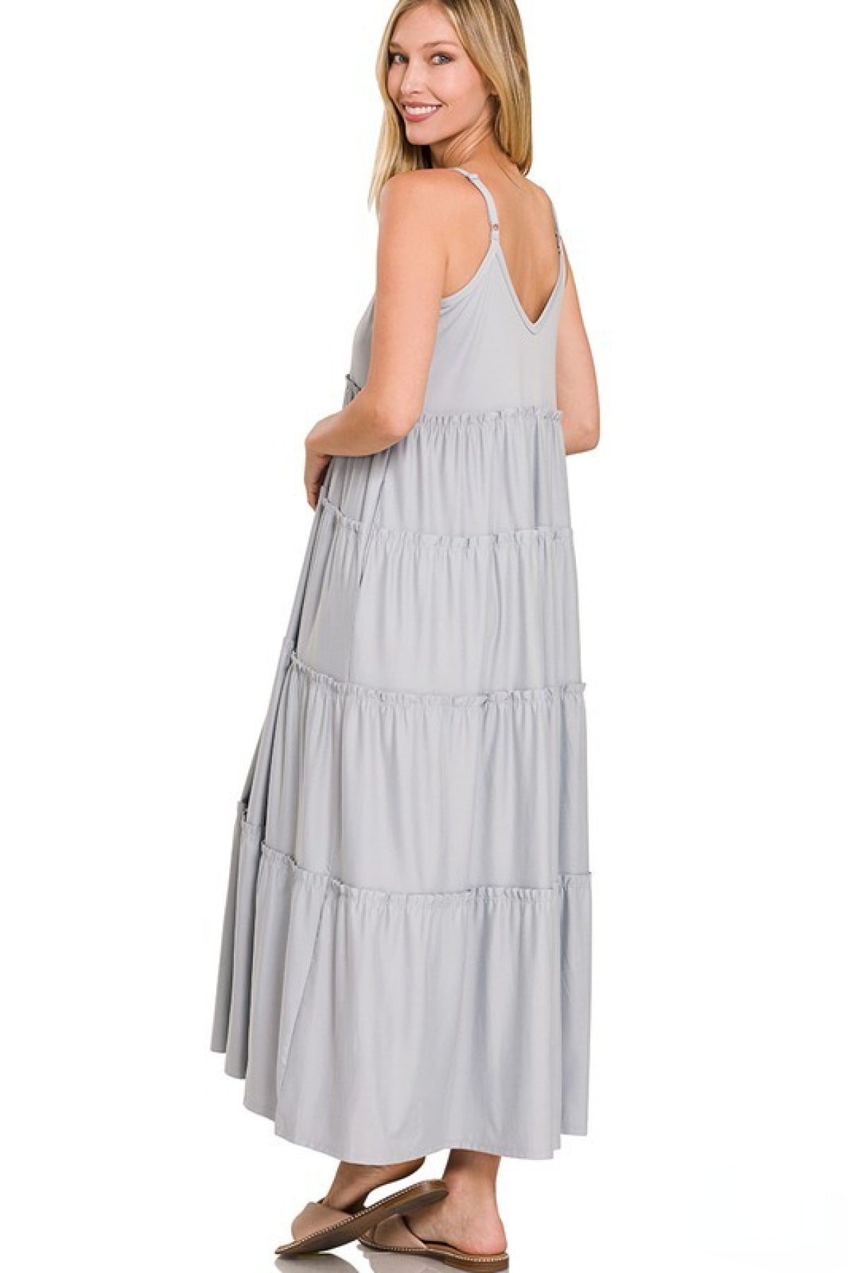 Romance At Sunset Tiered Maxi Dress - Multiple Colors