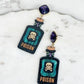 PREORDER: Spooky Poison Bottle Dangle Earrings