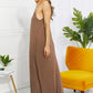 Beach Vibes Cami Maxi Dress - Mocha