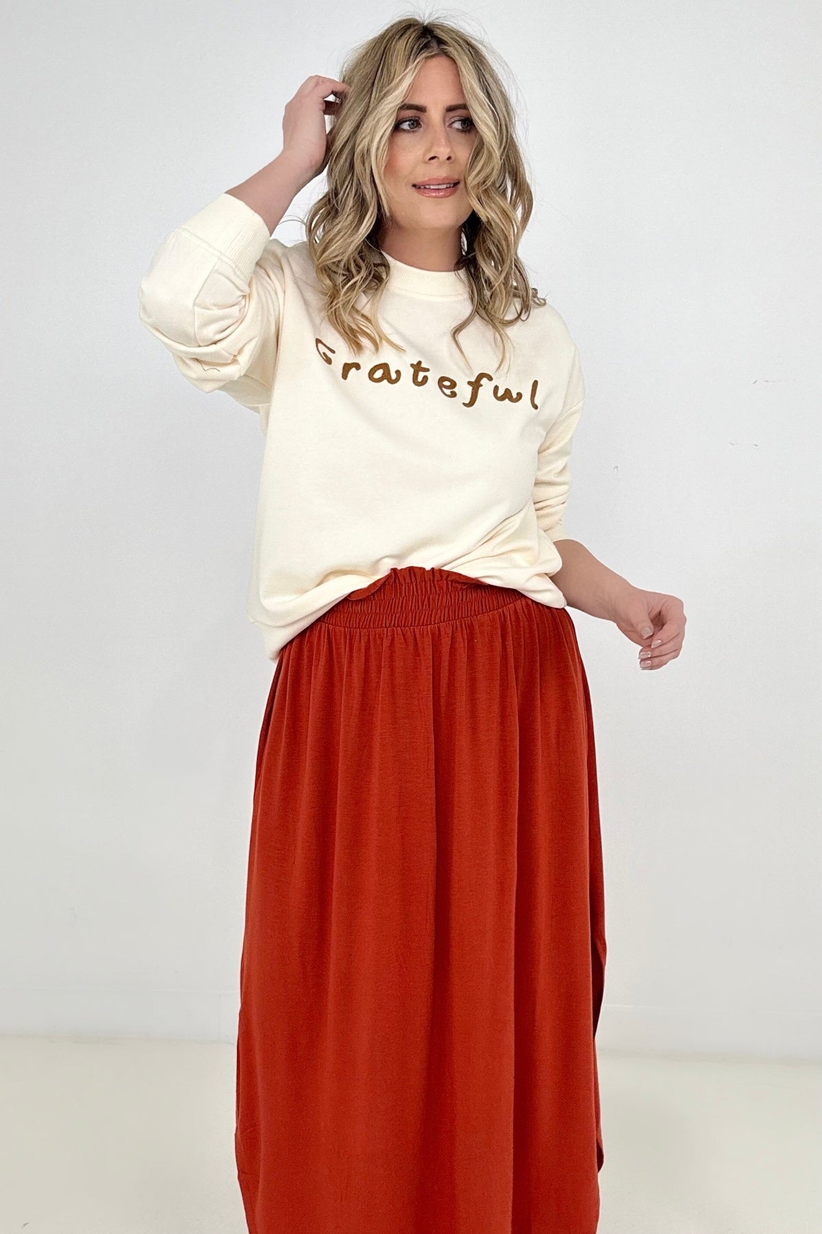 Grateful Graphic Sweatshirt
