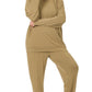 Zenana Raglan Sleeve Pullover & Jogger Pants Set