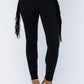 Judy Blue High Rise Side Fringe Skinny Jegging