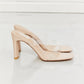 Transparent Double Band Heel