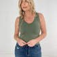 Yelete Short Version-Reversible V Neckline Seamless Tank