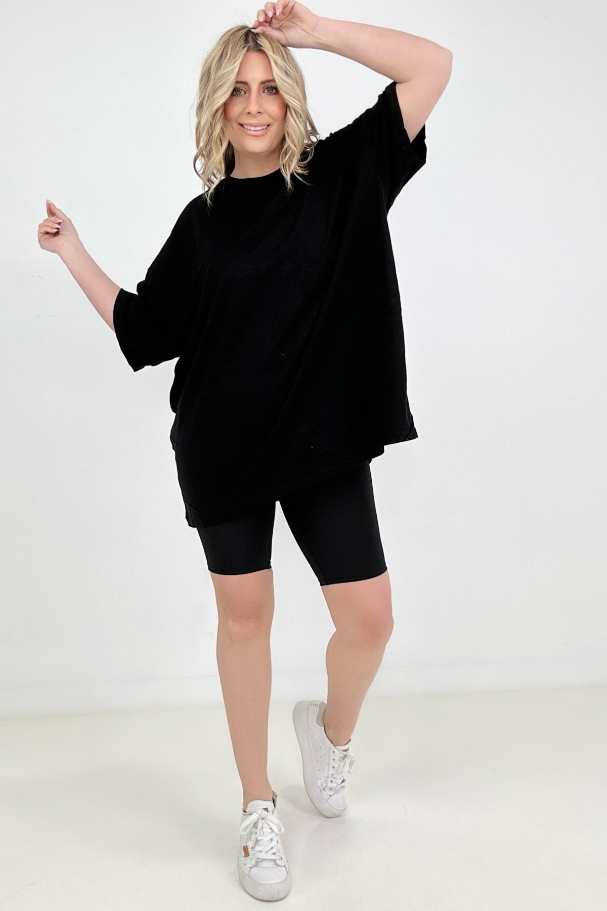 Cotton Drop Shoulder Boyfriend Box Tee