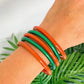 PREORDER: Jelly Bangle Sets in Red & Green