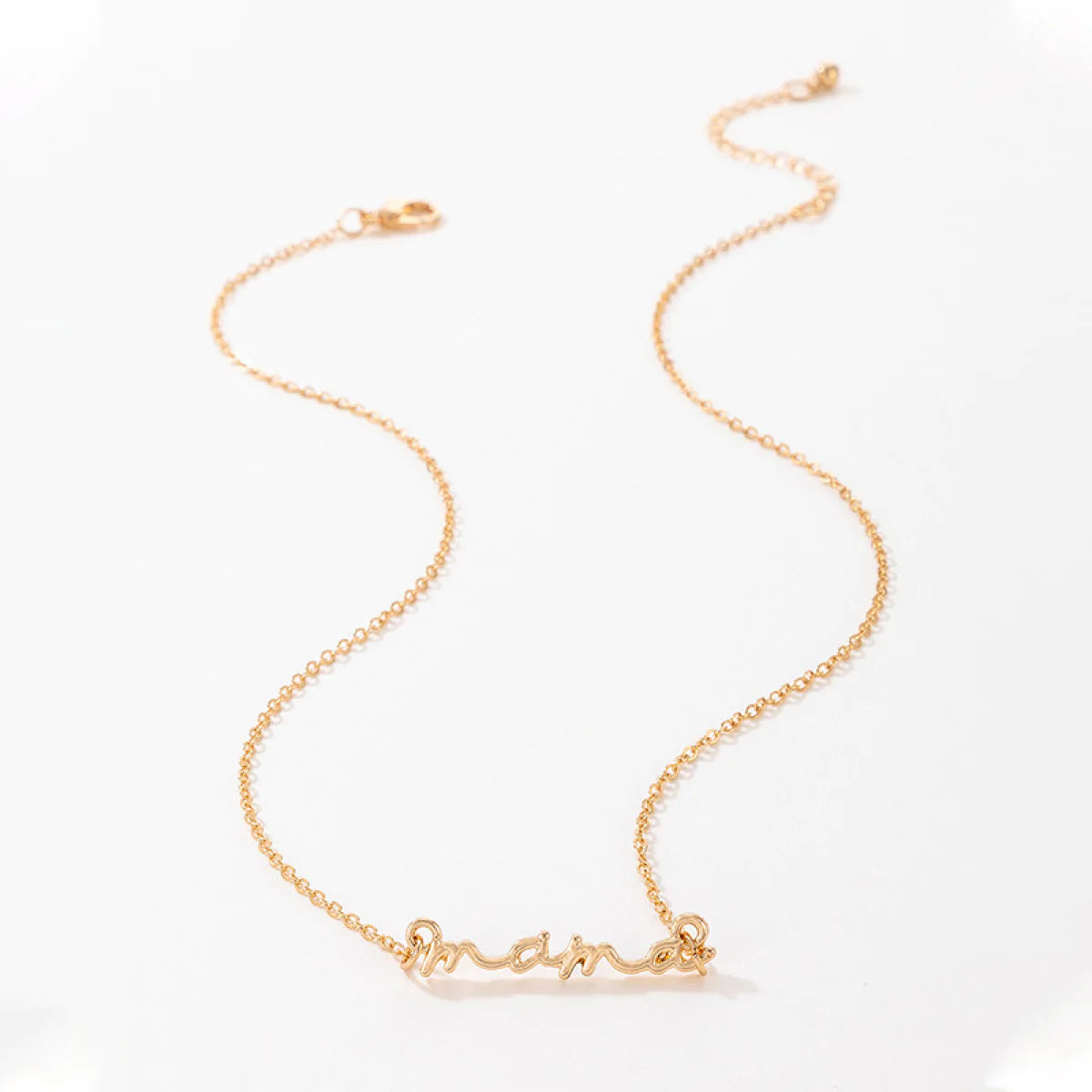 Mama Letters Pendant Necklace (U.S. Stock)