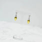 PREORDER: Christmas Light Bulb Dangle Earrings in Yellow