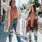 Davi & Dani Multi Color Long Sleeve Cardigan