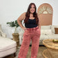 Zenana Cool Acid Wash Wide Leg Pants