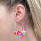 PREORDER: Gold Sequin Hoop Earrings in Three Colors