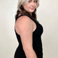 Total Brami Slim Fit High Neck Ribbed Tank Top - Multiple Colors