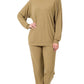 Zenana Raglan Sleeve Pullover & Jogger Pants Set