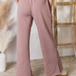 RISEN Slit Wide Leg pants