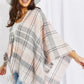 Punch of Plaid Lightweight Poncho