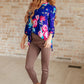 Magic Ankle Crop Skinny Pants in Dark Brown