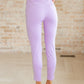 Magic Ankle Crop Skinny Pants in Lavender