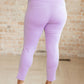 Magic Ankle Crop Skinny Pants in Lavender