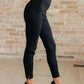 Magic Ankle Crop Skinny Pants in Black