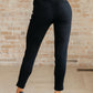 Magic Ankle Crop Skinny Pants in Black