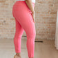 Magic Ankle Crop Skinny Pants in Spring Strawberry